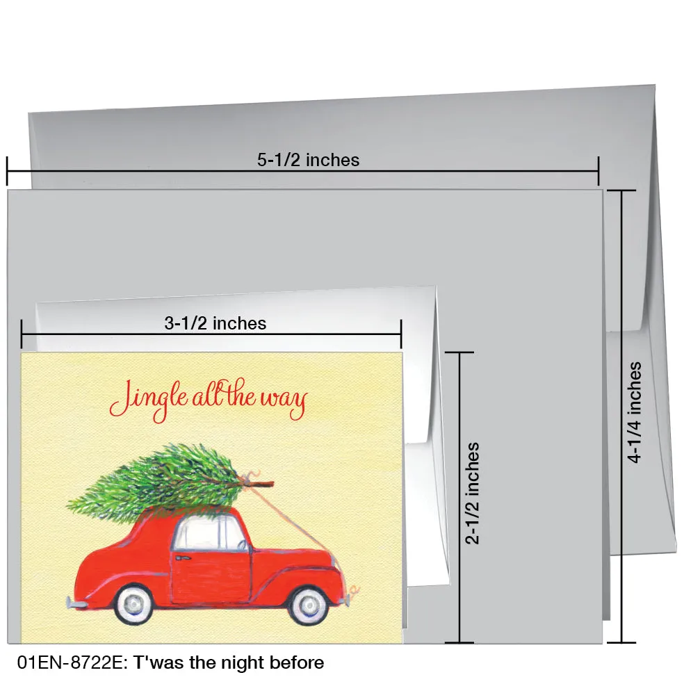 T'was the night before, Greeting Card (8722E)