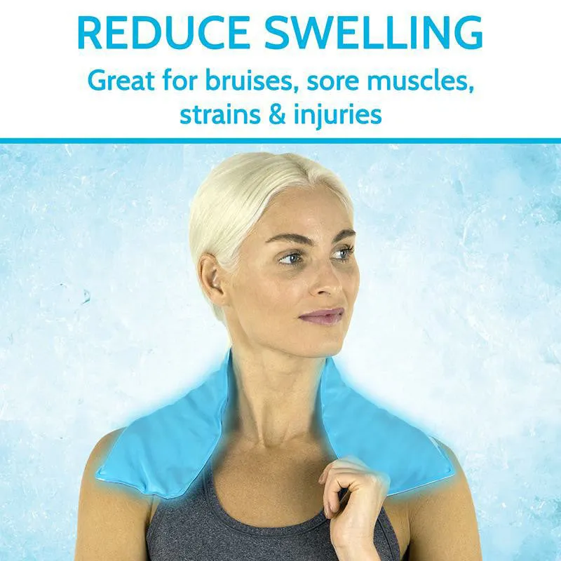 Vive Health Arctic Flex Neck Ice Pack - Sky Blue