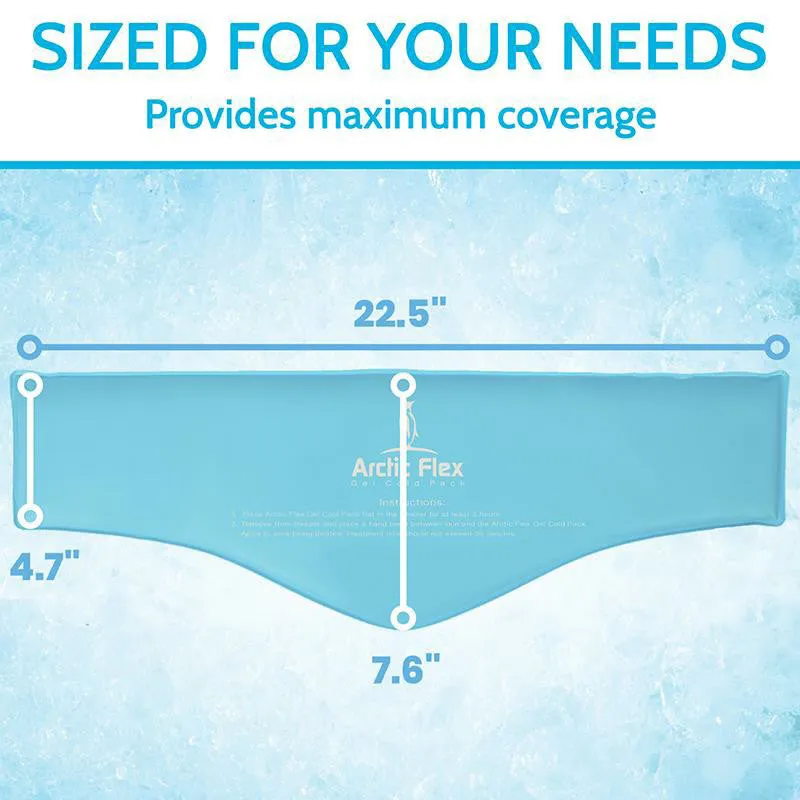 Vive Health Arctic Flex Neck Ice Pack - Sky Blue