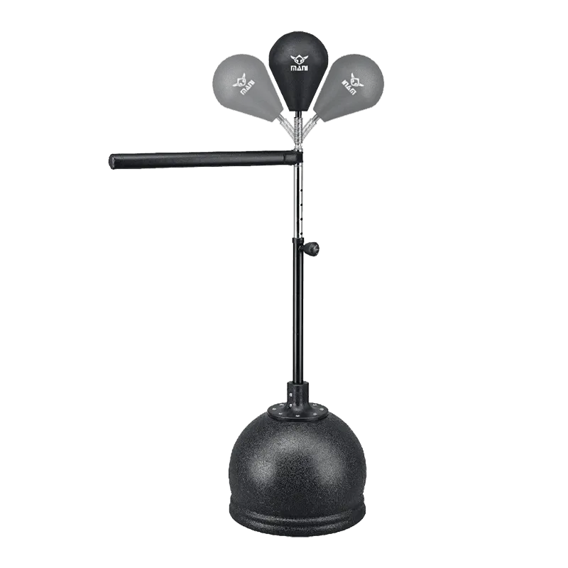 WATER BASE REFLEX STANDING BOXING SPEED PUNCH BAG WITH ROTATING STICK