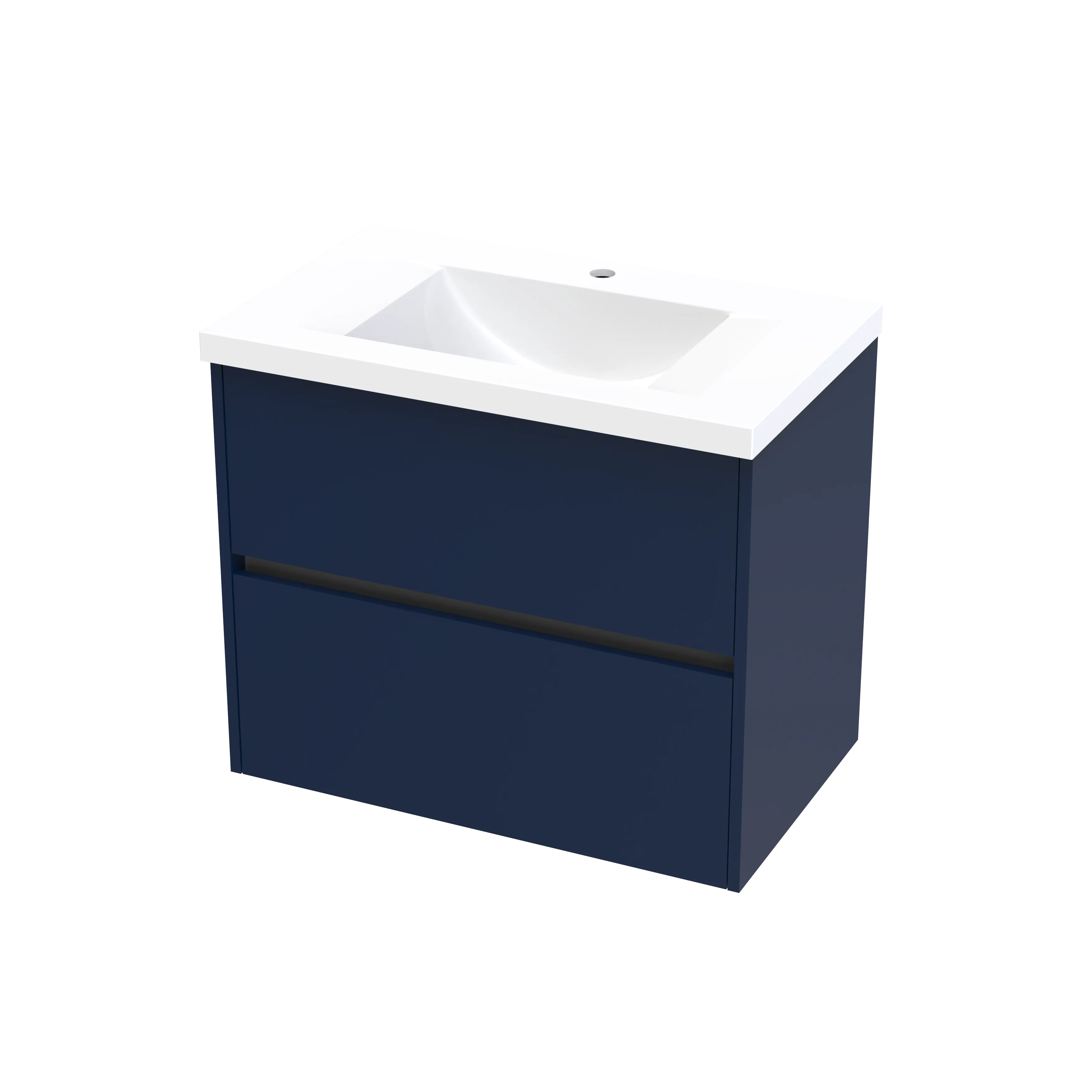Wave Syrtari 750 2 Drawer Wall Vanity