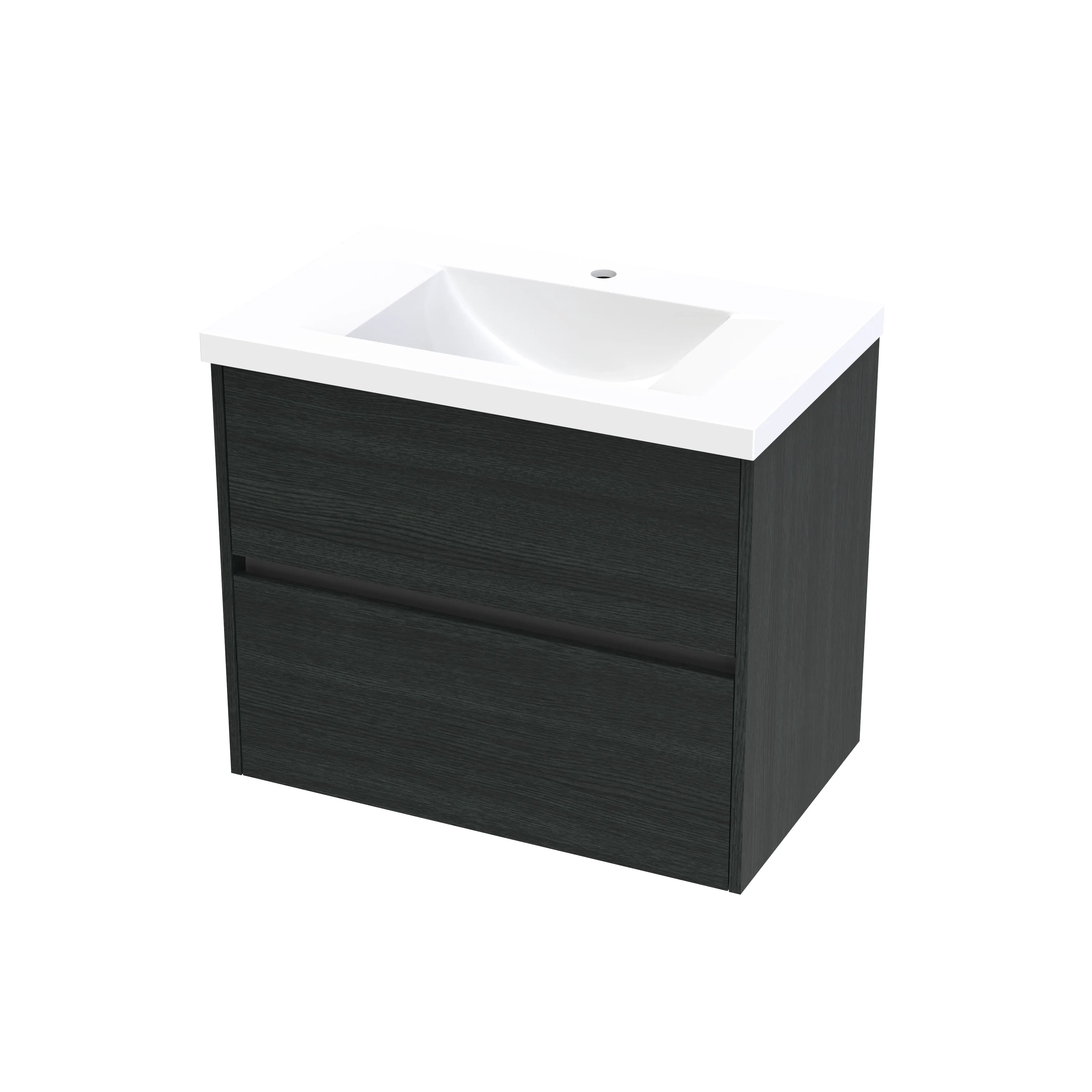 Wave Syrtari 750 2 Drawer Wall Vanity