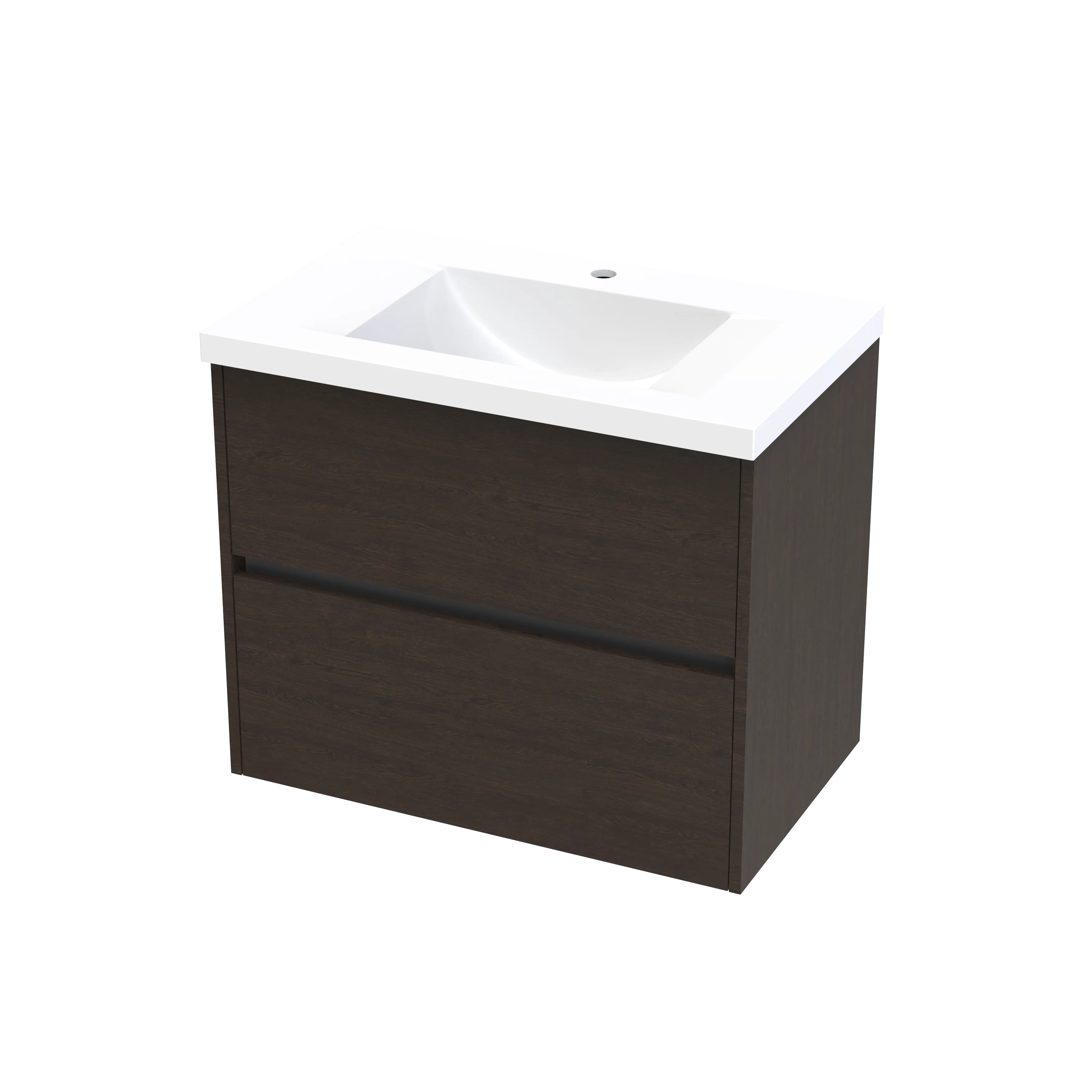 Wave Syrtari 750 2 Drawer Wall Vanity