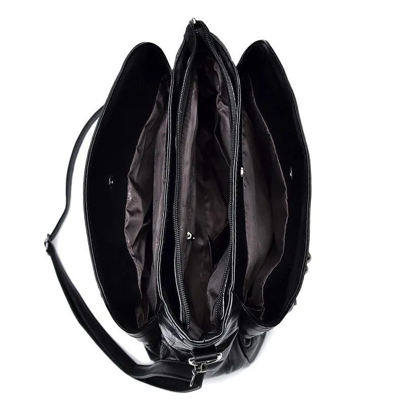 Weave Fashion Genuine Leather Sheepskin WomenHand Bag