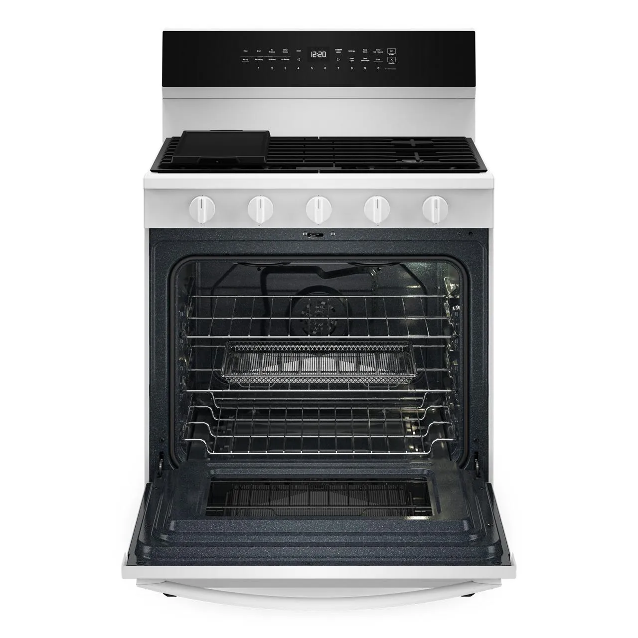 Whirlpool 30-inch Freestanding Gas Range with Air Fry Technology WFGS7530RW