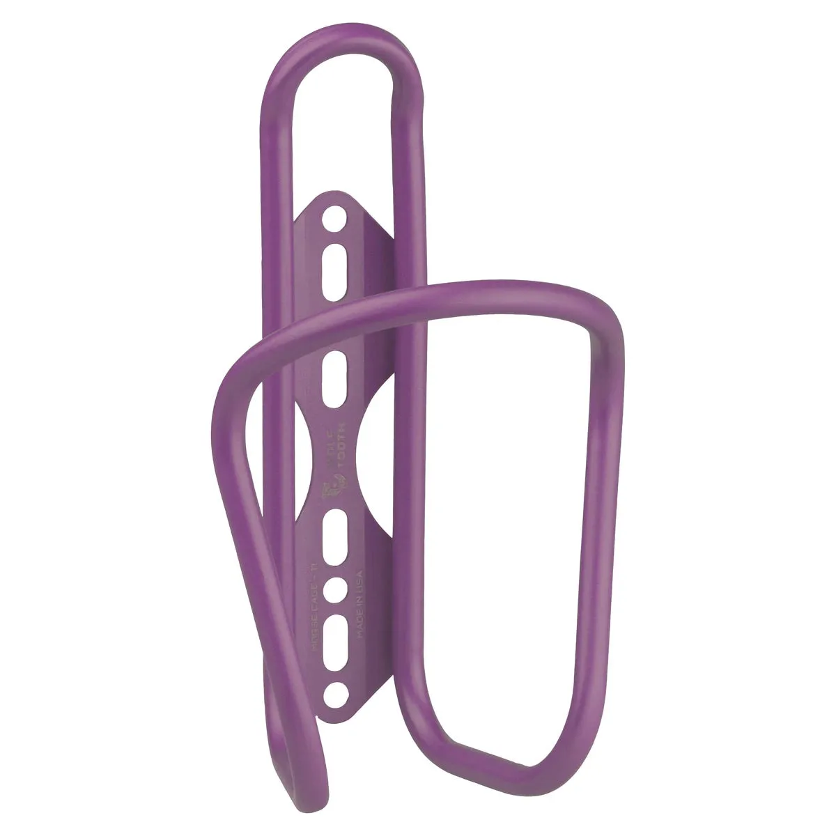 Wolf Tooth Morse Bottle Cage - Titanium
