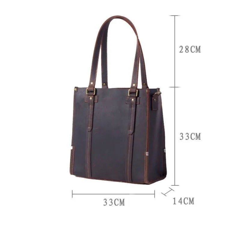 Woosir Crossbody Tote Handbag with Detachable Inner Pouch
