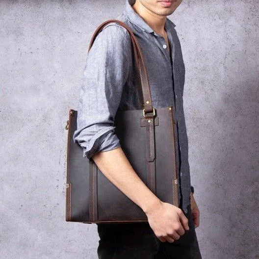 Woosir Crossbody Tote Handbag with Detachable Inner Pouch