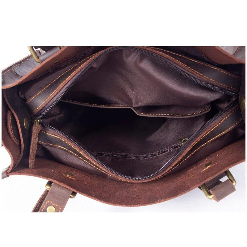 Woosir Crossbody Tote Handbag with Detachable Inner Pouch
