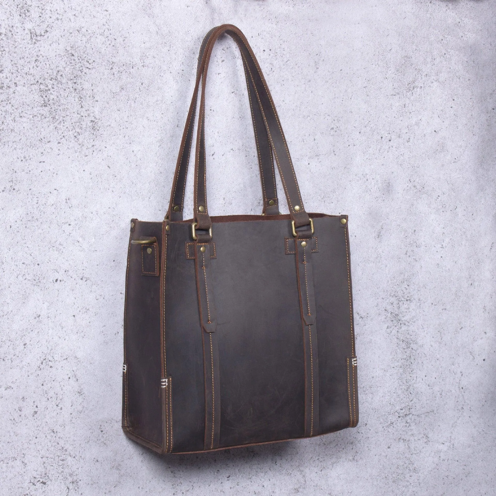 Woosir Crossbody Tote Handbag with Detachable Inner Pouch
