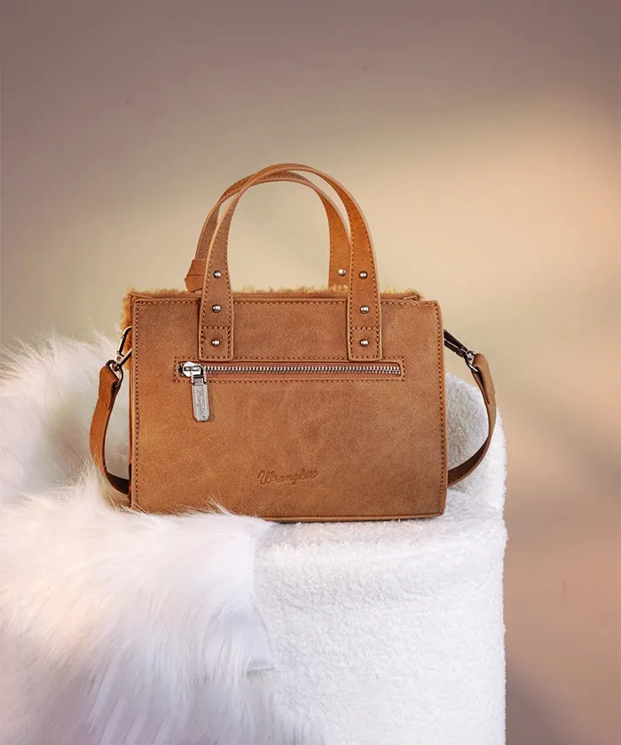 Wrangler Sherpa Tote Bag Set