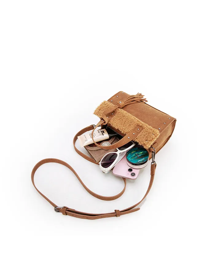 Wrangler Sherpa Tote Bag Set
