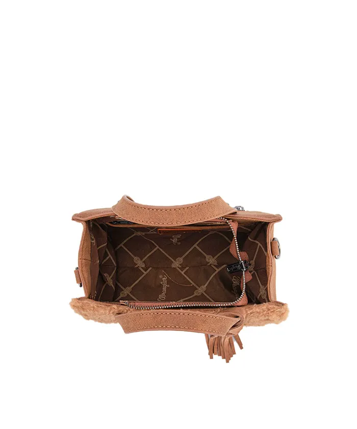Wrangler Sherpa Tote Bag Set