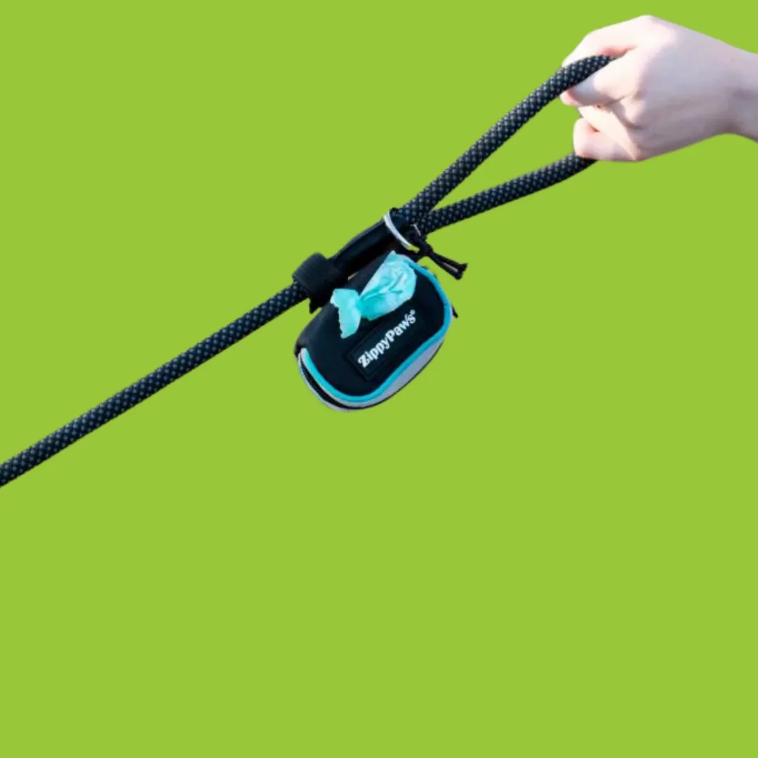 Zippy Paws Adventure Leash Bag Teal