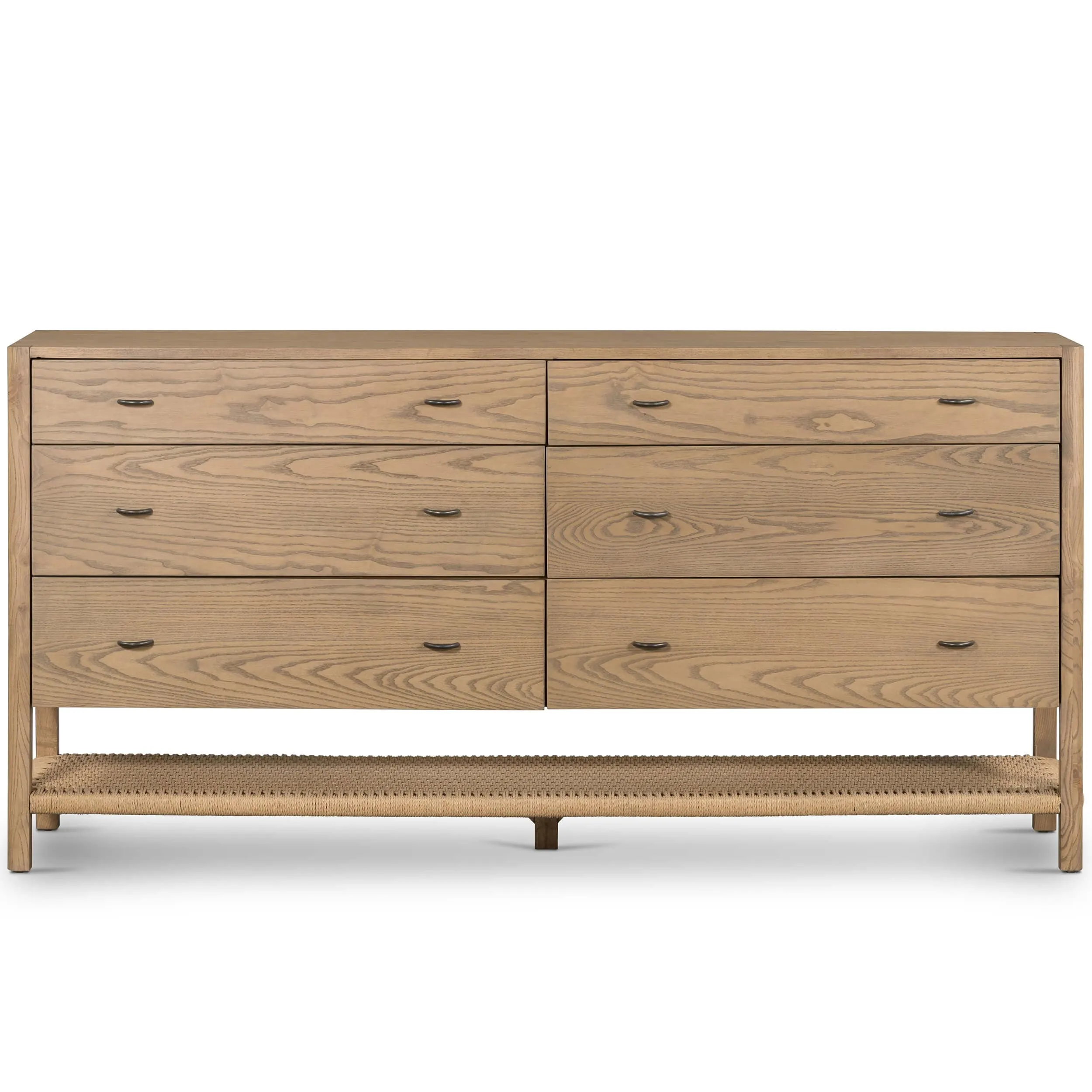 Zuma 6 Drawer Dresser, Dune Ash