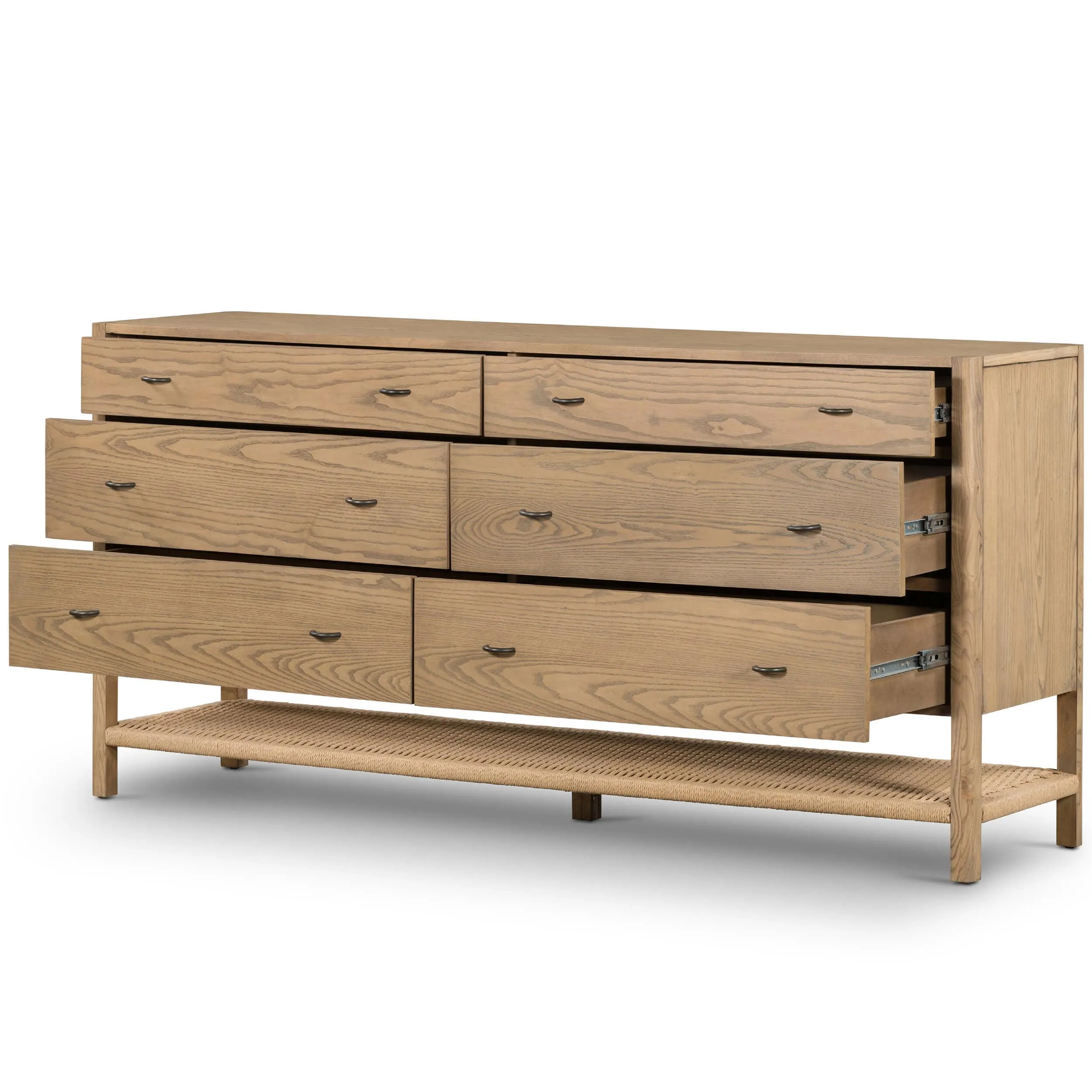 Zuma 6 Drawer Dresser, Dune Ash